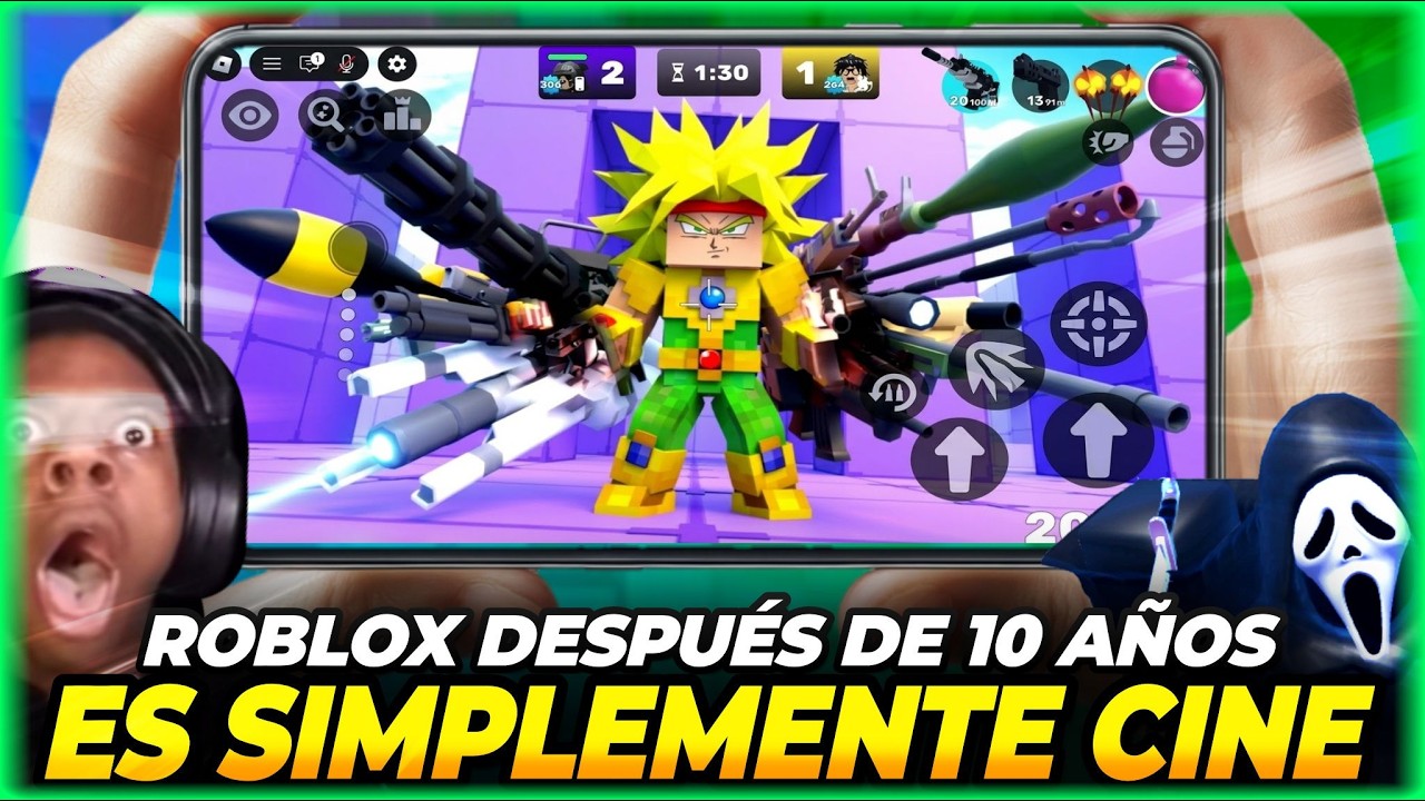 VOLVÍ A ROBLOX DESPUÉS DE 10 AÑOS 🤯 (Rivals Android / Mobile Gameplay)