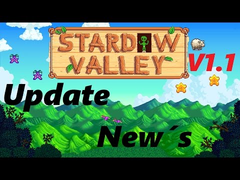 Stardew Valley v1.1 Update Info / Was ist Neu ?
