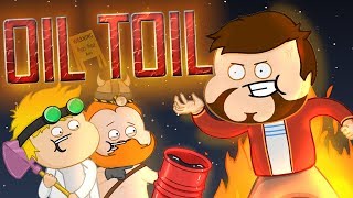 Oil Toil - Yogscast Animation - Lewis&#39; Mental Breakdown