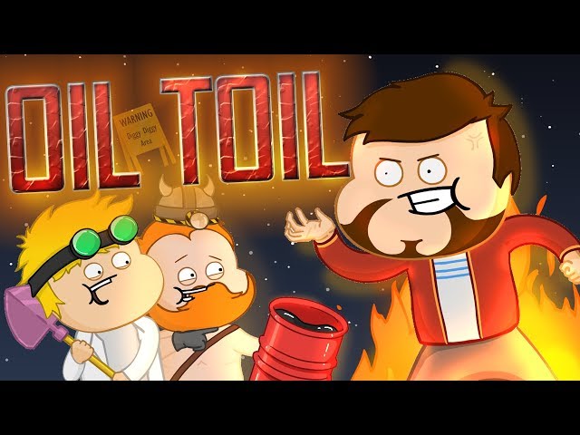 Oil Toil - Yogscast Animation - Lewis' Mental Breakdown