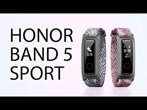 Honor Band 5 Sport - умный браслет для любителей бега и баскетбола
