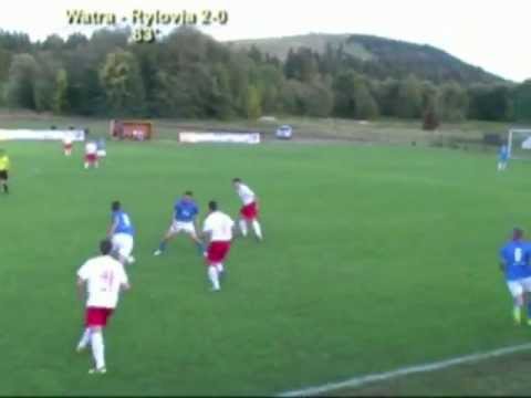 Bramki z meczu Watra Białka Tatrzańska - Rylovia Rylowa (2-0)
