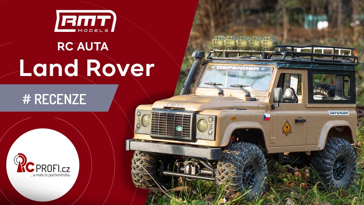 RC auto Land Rover Trail V2 1/12 RTR 4WD, žlutá