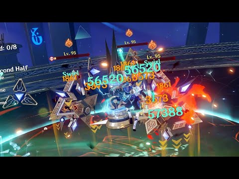 NON-STOP WANDERER BUFFING IN HYPERCARRY-SUNFIRE 12-1-2 | Genshin Impact v3.8