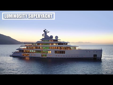 Inside Luminosity 108m Superyacht | A Floating glass Palace