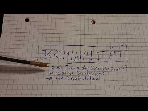Soziale Arbeit und Kriminalität