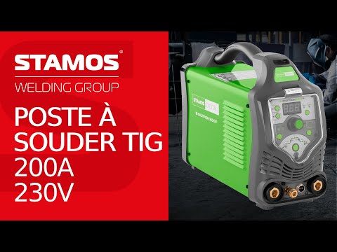 Vidéo - Poste à souder TIG - 200A - 230V - Puls - digital