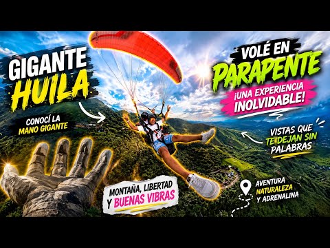 🖐️😱 ¡LLEGAMOS A LA MANO DEL GIGANTE! UNA VISTA QUE TIENES QUE VER PARA CREER.🇨🇴😬😎