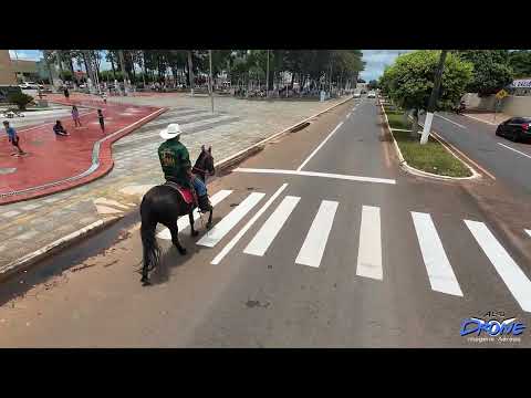 Passeio a cavalo, Netinho Ozair no Novo Bosque de Ouvidor - GO