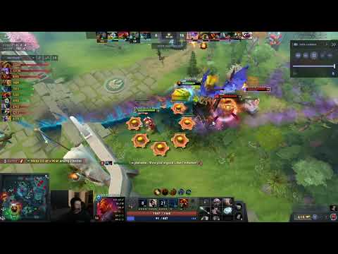 "wow New Meta" -N0tail reaction to Darkseer shard with Ember Spirit