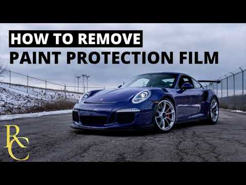 HOW TO REMOVE PAINT PROTECTION FILM (PPF)