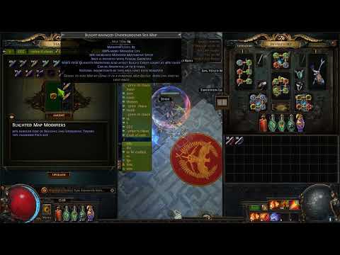 [POE 3.20] Blight ravaged map 4.5+ div / h strategy.