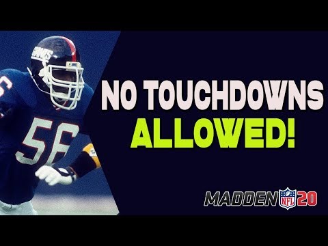 The GREATEST Red Zone Defense In Madden 20!! No Touchdowns Allowed!