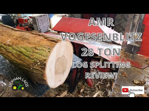 AMR Vogesenblitz 28 Ton wood splitter FULL review