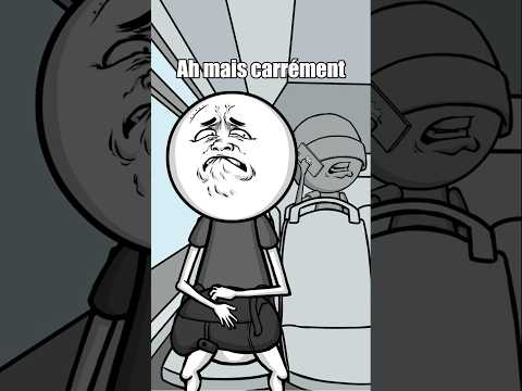 ⁠@enzolefrere - POV : Tu sors de prison 👀 #shorts #animation #humour #drole #sketch