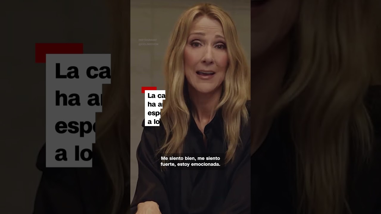 Celine Dion anuncia su regreso a los escenarios