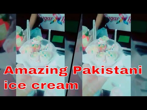 Amazing Pakistani "Kattakat" ice cream | Best Flavored Ice cream