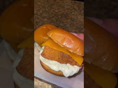 Fillet O Fish 🥪 #fishfilletrecipe #mcdonalds #fishsandwich
