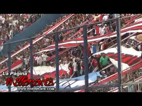 "&quot;Y vamo vamo vamo millonario&quot; Hinchada River Plate" Barra: Los Borrachos del Tablón • Club: River Plate