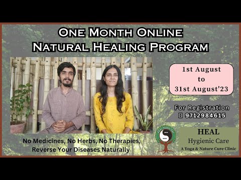 One Month Online Natural Healing Program by our Do