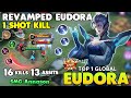 REVAMPED EUDORA EUDORA BEST BUILD BUILD EUDORA TOP 1 GLOBAL MOBILE LEGENDS