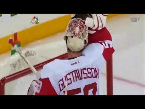 Double Tough - Gustavsson Gets the stick from Nash and the Punch from Moore