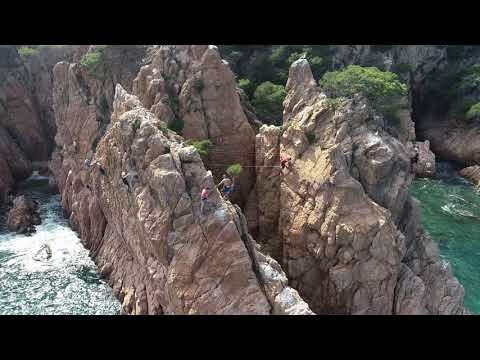 Via Ferrata de la Cala del Molí en Sant Feliu de Guíxols