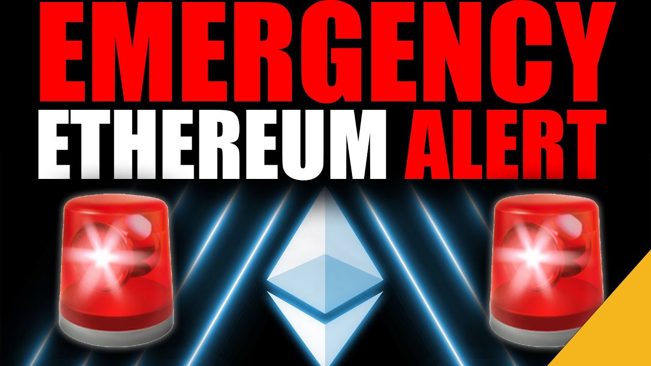 Alerta Ethereum de EMERGÊNCIA! Aperte o cinto de titulares de ETH!