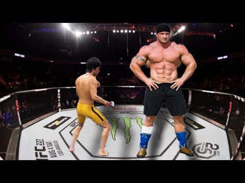 UFC4 | Bruce Lee vs Mariusz Pudzianowski (EA Sports UFC 4) wwe