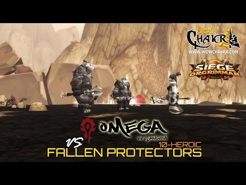 Omega vs Fallen Protectors 10 Heroico - Siege of Orgrimmar Patch 5.4