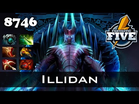 IllidanSTR Epic Terrorblade - 8746 MMR Ranked Dota 2