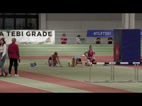 50m prepone [Ž] - Dvoranski seniorski miting Zagreb 2023