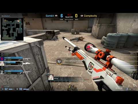CS:GO POV Demo Gambit Sh1ro (31/10) vs Complexity (de_dust2) @ Funspark ULTI 2021 Finals
