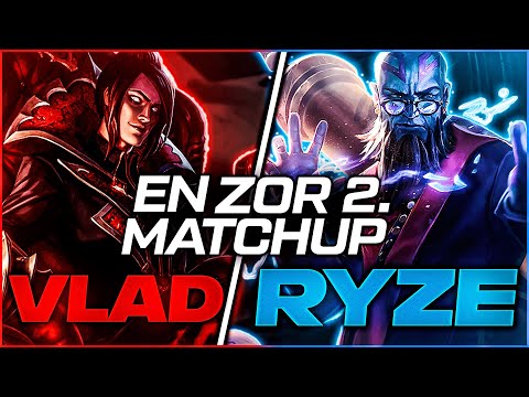 VLADIN EN ZOR 2 .MATCHUP'I | FULL ÖĞRETİCİ VLAD VS RYZE