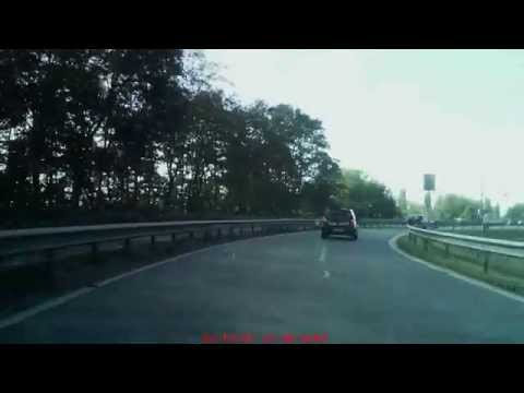 Autobahn 1 Richtung Bremen Ausfahrt Bremen/Brinkum