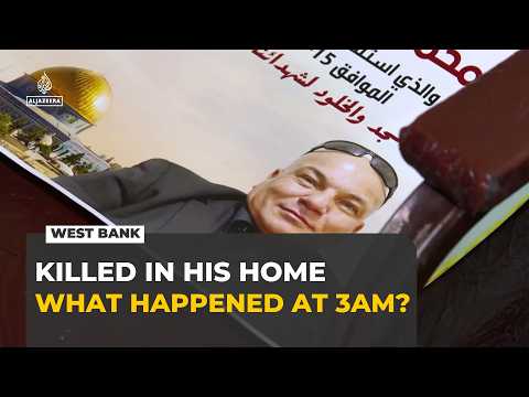 Palestinian man killed during Israeli raid in occupied West Bank