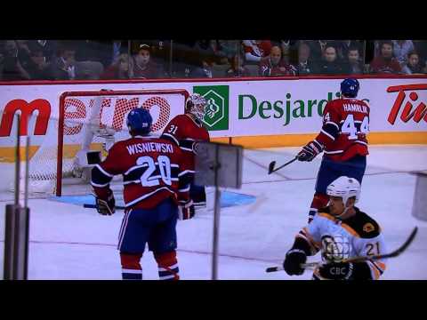 Andrew Ference Gives Crowd Middle Finger After Scoring 21/04/2011