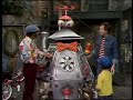 Classic Sesame Street Sam The Robot Unicycle Skills 1975