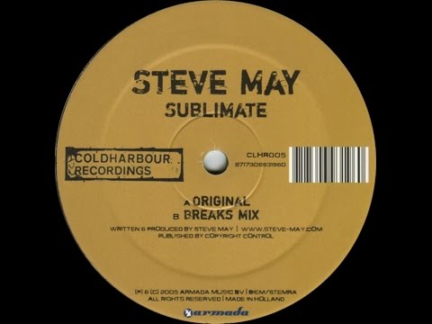 Steve May ‎– Sublimate (Original)
