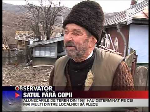 Buzau Satul fara copii Antena 1