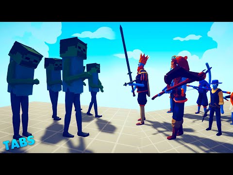 100x MINECRAFT ZOMBIES VS EVERY FACTION ~ Totally Accurate Battle Simulator [TABS]