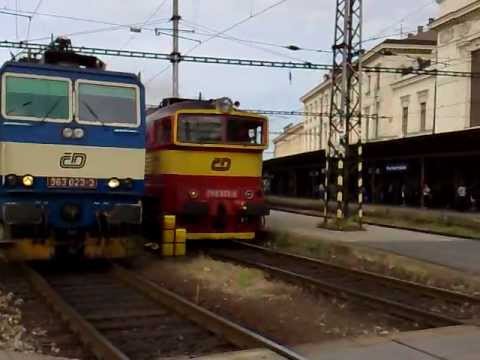 Odjezd ČD 750.022-6 Brno hl.n