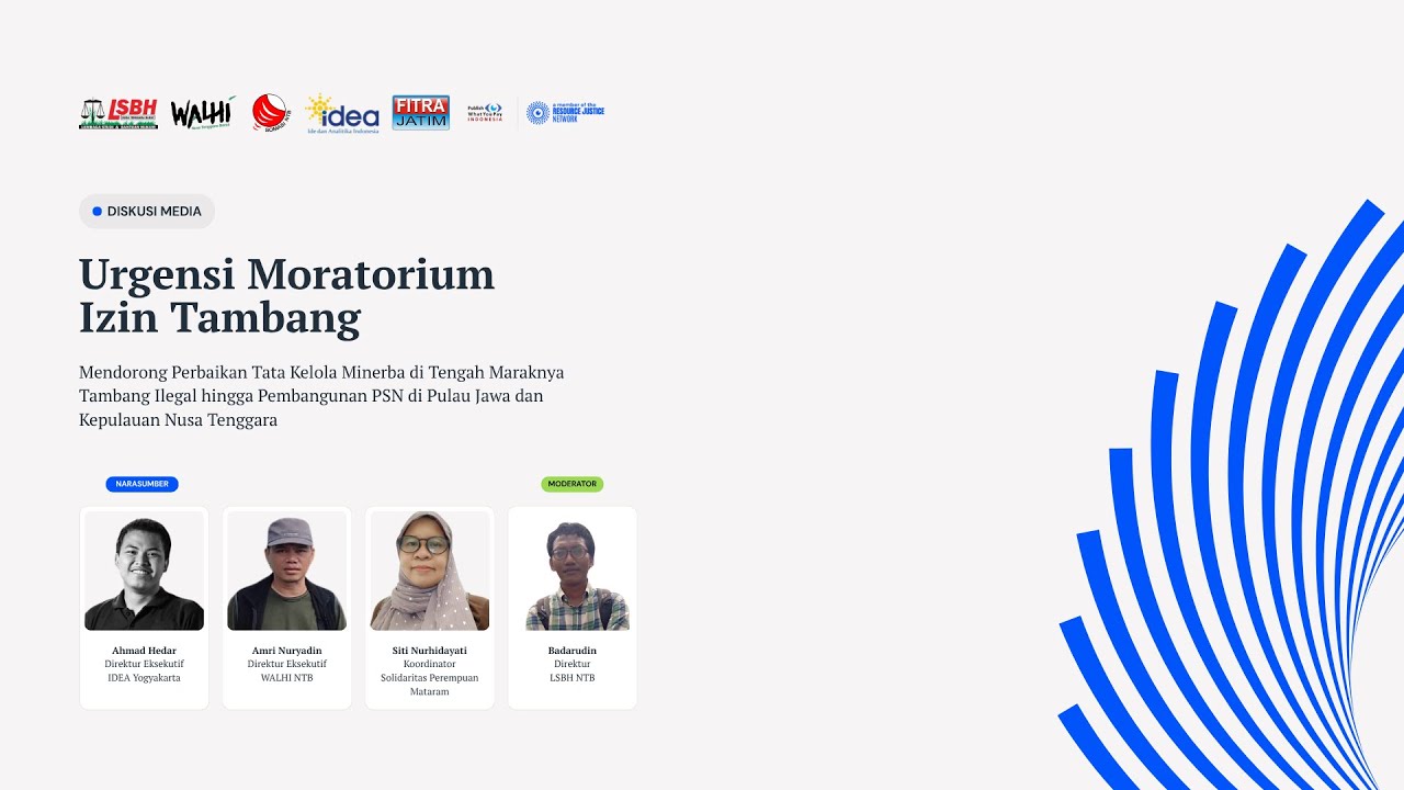 Urgensi Moratorium Izin Tambang