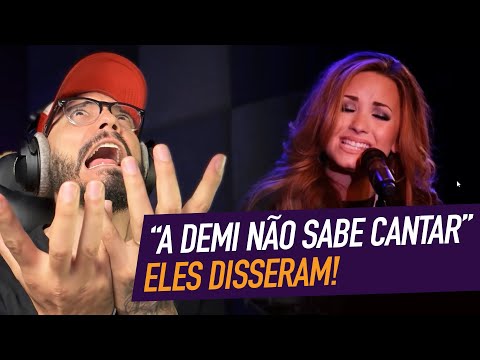 PROFESSOR de CANTO reage à DEMI LOVATO cantando "Give Your Heart a Break" em SHOW INTIMISTA