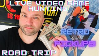 Live Video Game Hunting Ep.4 | Game Hunting Road Trip | Retro Pickups