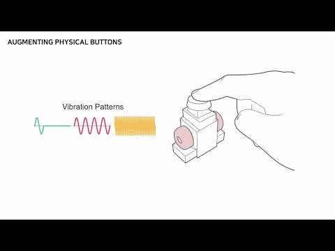 Augmenting Physical Buttons with Vibrotactile Feedback for Programmable Feels