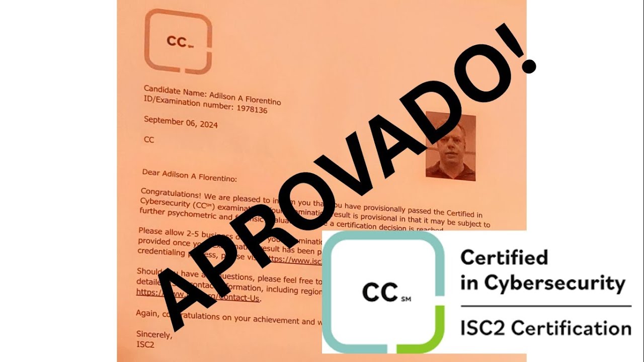 Aprovação no Exame CC   ISC2