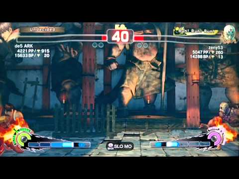 SSF4 AE:2012 de5 ARK (Guy) vs zeny53 (El Fuerte)