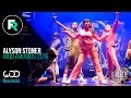ALYSON STONER MISSY ELLIOT TRIBUTE LIVE FRONT ROW WODAWARDS16