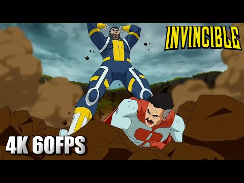 Omni-Man vs The Immortal | 4K 60FPS | Invincible Season 1 Episode 7